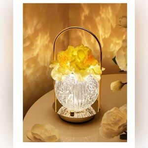 Crystal Canellia Dimmable Flower lamp brand new
